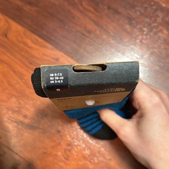 The North Face Men's Hike Socks - Black and Blue - Picture 4 of 4